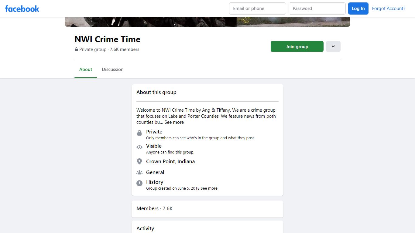 NWI Crime Time - Facebook